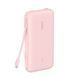 Belkin Акумулятор портативний літій-іонний Power Bank Belkin 20000мА&middot;год, 20Вт, з інтегрованим кабелем USB-C, рожевий 2 - магазин Coolbaba Toys
