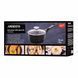 ARDESTO Saucepan with glass lid Gemini Bari, 1.3l, aluminum, black 9 - магазин Coolbaba Toys