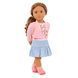 Our Generation Набор одежды для кукол повседневный розовый свитер и юбка 3 - магазин Coolbaba Toys