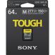 Карта пам'яті Sony SDXC 64GB C10 UHS-II U3 V60 R277/W150MB/s Tough 2 - магазин Coolbaba Toys