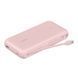 Belkin Акумулятор портативний літій-іонний Power Bank Belkin 20000мА&middot;год, 20Вт, з інтегрованим кабелем USB-C, рожевий 3 - магазин Coolbaba Toys