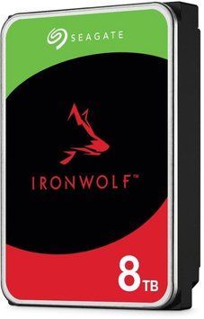 Seagate Жесткий диск 8TB 3.5" 7200 256MB SATA IronWolf ST8000VN004 фото