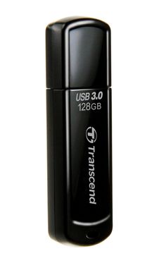 Накопичувач Transcend 128GB USB 3.1 Type-A JetFlash 700 Black TS128GJF700 фото