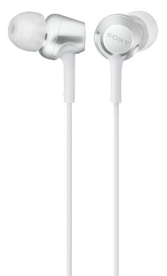 Навушники SONY MDR-EX255AP In-ear Mic Білий MDREX255APW.E фото
