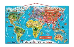 Магнітна карта світу Janod рос.мова J05483 - купити в інтернет-магазині Coolbaba Toys