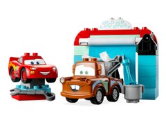 Конструктор LEGO DUPLO Disney TM Развлечения Молнии МакКвина и Сырника на автомойке 10996- фото