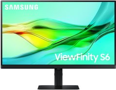 Samsung Монитор 27" S60UD HDMI, DP, USB, USB-C, MM, IPS, 2560x1440, 100Hz, 1ms LS27D604UAIXCI фото