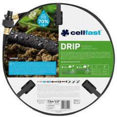 Cellfast Шланг для краплинного поливу DRIP 1/2', 7,5м 19-001 фото