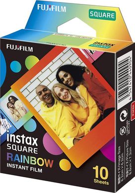 Фотобумага Fujifilm INSTAX SQUARE RAINBOW (86х72мм 10шт) 16671320 фото