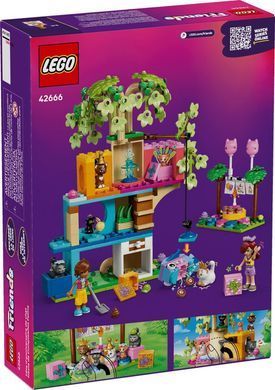 LEGO Конструктор LEGO Friends День народження кота і будинок на дереві 42666 фото