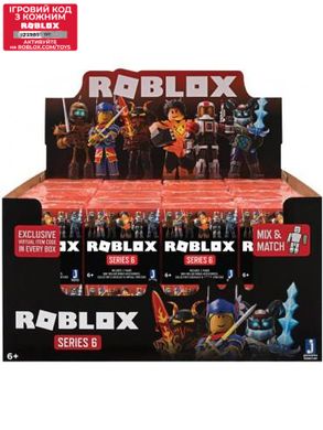 Ігрова колекційна фігурка Roblox Mystery Figures Safety Orange Assortment S6 ROB0189 фото