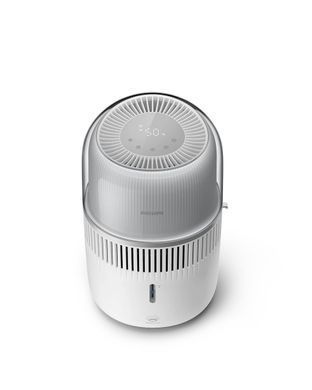 Philips Зволожувач повітря традиційне зволоження Series 5000, 56м2, 4.5л, 400мл/г, електр. кер-ння, режим сну, нічник, білий