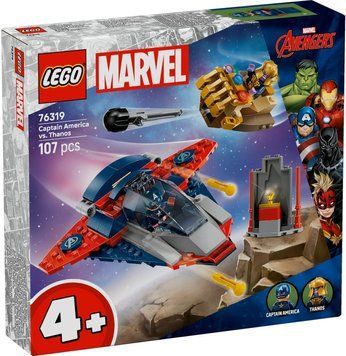 LEGO Конструктор Super Heroes Капітан Америка проти Таноса 76319 фото