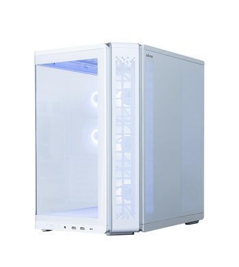Zalman Корпус P60 без БЖ, 2xUSB3.0, 1x Type C, 3x120мм ARGB Reverse, 2x120мм ARGB, VGA 435мм, LCS ready, Curved Tempered Glass, Dual Chamber, ATX, білий P60WHITE фото
