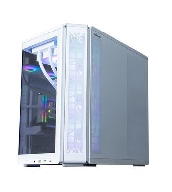 Zalman Корпус P60 без БЖ, 2xUSB3.0, 1x Type C, 3x120мм ARGB Reverse, 2x120мм ARGB, VGA 435мм, LCS ready, Curved Tempered Glass, Dual Chamber, ATX, білий P60WHITE фото
