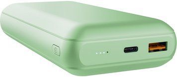 Trust Акумулятор портативний літій-іонний power bank Redoh, 20000мА&middot;год, USB-A/2хUSB-C, 18W, QC 3.0, PD, зелений 25035_TRUST фото