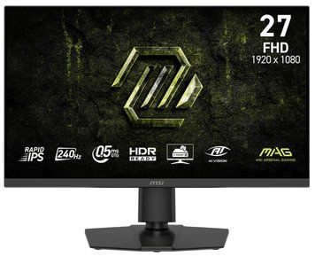 MSI Монітор MSI 27" MAG 272PF-X24 2xHDMI, DP, MM, IPS, 1920x1080, 240Hz, 0.5ms, sRGB 122%, AdaptiveSync, Pivot 9S6-3CE59T-020 фото