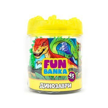 Ігровий набір FUN BANKA &ndash; ДИНОЗАВРИ 101759-UA фото