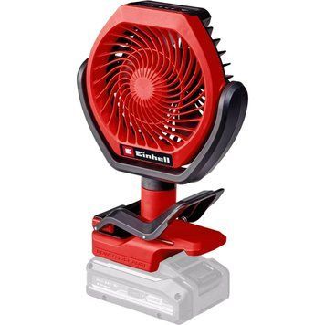 Einhell Вентилятор акумуляторний GC-CF 18/110 Li - Solo, PXC, 18В, безщітковий, діам. 110 мм, 1500 м3/год, 3 режими, 0.48 кг (без АКБ і ЗП)