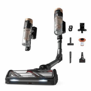 Rowenta Пылесос беспроводный X-Force Flex 14.80 Auto Animal, 240Вт, конт пыль -0.65л, автон. раб. до 90мин, HEF system 99,9%, черно-золотой RH9B74WO фото