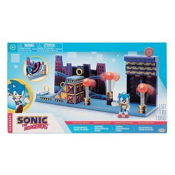Игровой набор с фигуркой SONIC THE HEDGEHOG - СОНИК В СТУДИОПОЛИСЕ (1 фигурка, 6 сm, с аксесс.) 406924-RF1 фото