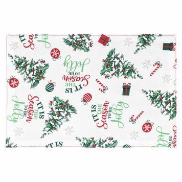 ARDESTO Серветка серв. Christmas Tree 30х45см, 100% поліестер, зелений