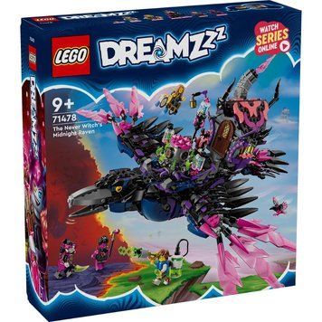 LEGO Конструктор DREAMZzz Полуночный Ворон Неизвестного 71478 фото