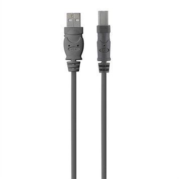 Belkin Кабель заряджання/синхронізації USB-A > USB-B, 1.8м, чорний F3U154bt1.8M фото
