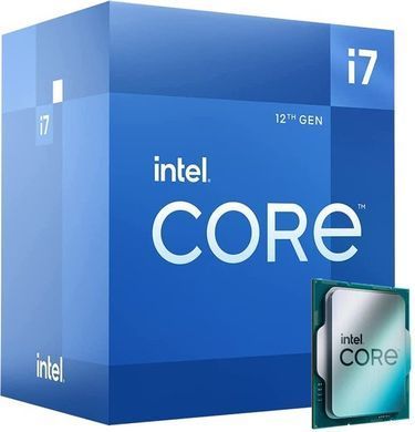 Intel ЦПУ Core i7-12700F 12C/20T 3.6GHz 25Mb LGA1700 65W w/o graphics Box BX8071512700F фото