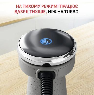 Tefal Блендер Tefal заглибний Quickchef+ 1000Вт, 3в1, чаша-800мл, чопер-1000мл, турборежим, сріблясто-сірий