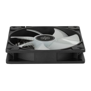 SilverStone Корпусний вентилятор Air Penetrator AP140I-ARGB 140мм, 500-2000rpm, 4 PinPWM, 3pin +5VARGB, 14.9-41.3dBa, чорний SST-AP140I-ARGB фото