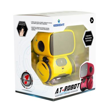 Интерактивный робот с голосовым управлением – AT-ROBOT (жёлтый) AT001-03 фото