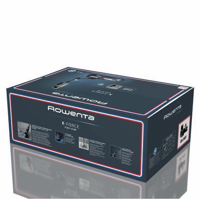 Rowenta Пылесос беспроводный X-Force Flex 14.80 Auto Animal, 240Вт, конт пыль -0.65л, автон. раб. до 90мин, HEF system 99,9%, черно-золотой RH9B74WO фото