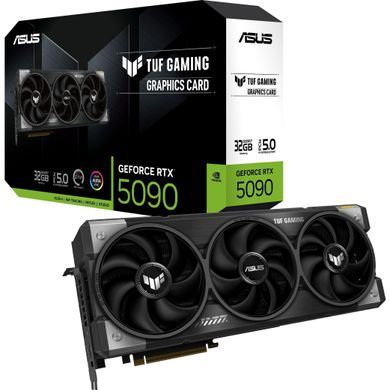 ASUS Видеокарта GeForce RTX 5090 32GB GDDR6 TUF-RTX5090-32G-GAMING 90YV0LY1-M0NA00 фото