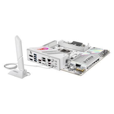 ASUS Материнcкая плата ROG STRIX B850-G GAMING WIFI sAM5 B850 4xDDR5 M.2 HDMI DP WiFi BT mATX белый 90MB1M30-M0EAY0 фото