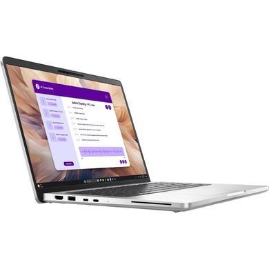 Dell Ноутбук Dell Pro 14 Plus 14" FHD+ AG, Intel U5-238V, 32GB, F512GB, UMA, Win11P, сріблястий BTO205PB14250UA_W11P фото