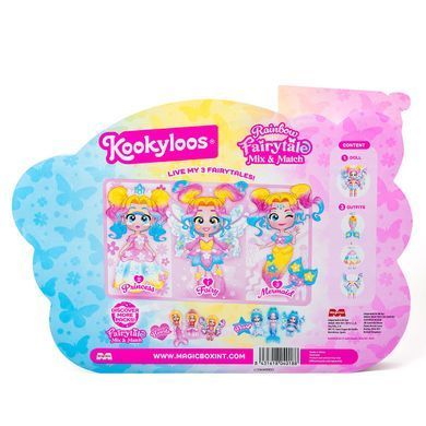 Ігровий набір з лялькою KOOKYLOOS серії "Fairytale" - РЕЙНБОУ PKLSP106IN210 фото