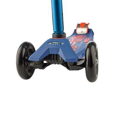 Самокат MICRO серии "Maxi Deluxe" - СИНИЙ (до 50 kg, 3-х колесный), Синий