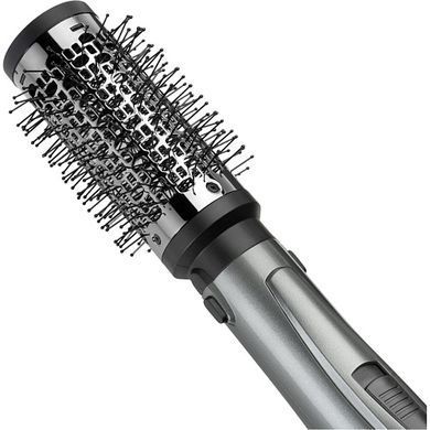 BaByliss Фен-щітка Xanadu, 1000Вт, 2 режими, хол. обдув, 2 насадки, сірий AS261E фото