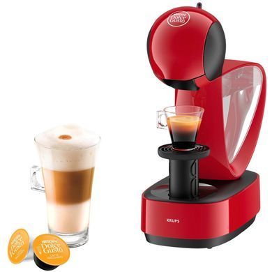Krups Кавоварка капсульна Infinissima, 1.2л, капсули NESCAFE Dolce Gusto, червоний KP170510 фото