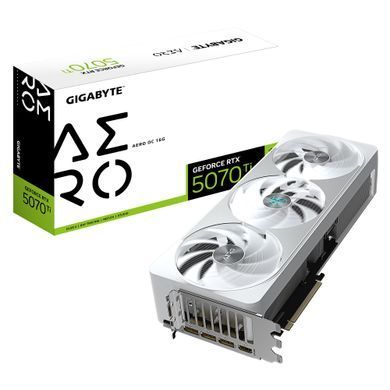 Gigabyte Відеокарта GeForce RTX 5070 Ti 16GB GDDR7 AERO OC GV-N507TAERO_OC-16GD фото