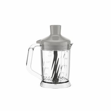 Tefal Блендер Tefal заглибний Quickchef+ 1000Вт, 3в1, чаша-800мл, чопер-1000мл, турборежим, сріблясто-сірий