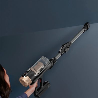 Rowenta Пылесос беспроводный X-Force Flex 14.80 Auto Animal, 240Вт, конт пыль -0.65л, автон. раб. до 90мин, HEF system 99,9%, черно-золотой RH9B74WO фото
