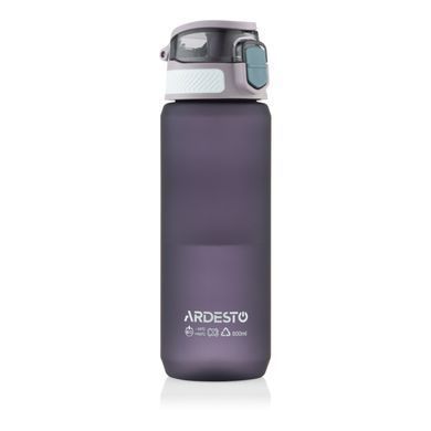 ARDESTO Бутылка для воды Matte 800мл, пластик, фиолетовый
