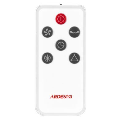 ARDESTO Охладитель воздуха ACO-B7 3в1 охладитель-увлажнитель-вентилятор, 15 м2, эл. упр-ие, резервуар 7 л., 430 м3/ч, дисплей, таймер, авто выкл, пульт ду, бел/черн