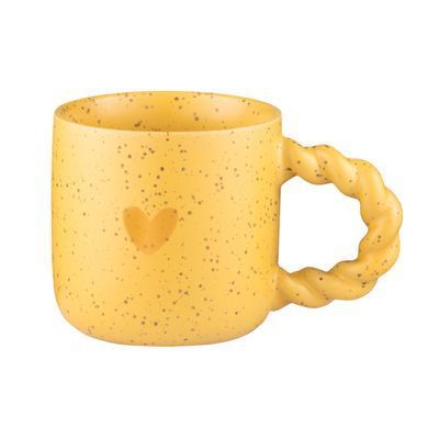 ARDESTO Mug My heart, 300ml, ceramic, yellow AR3082Y фото