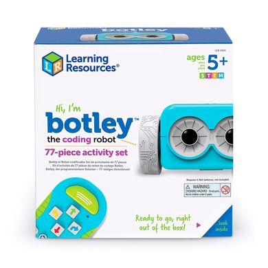 Ігровий STEM-набір LEARNING RESOURCES - РОБОТ BOTLEY (іграшка-робот, що програмується;пульт,аксес.) LER2935 фото