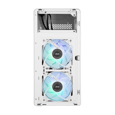 2E Корпус 2E Credo Plus V350WG без БЖ, 1xUSB3.0, 1х USB 2.0, 1xUSB Type-C, 3x120мм, VGA 350мм, LCS ready, TG Side Panel, mATX, білий 2E-V350WG фото