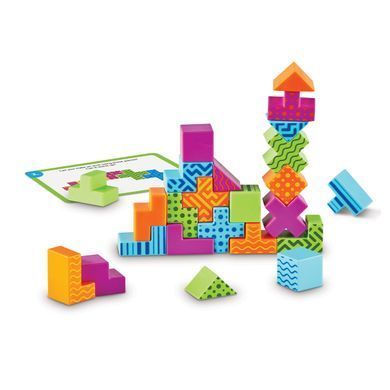 Обучающий игровой набор LEARNING RESOURCES STEM Explorers&trade; Brainometry&trade; - ЦВЕТНАЯ ГЕОМЕТРИЯ LER9306 фото
