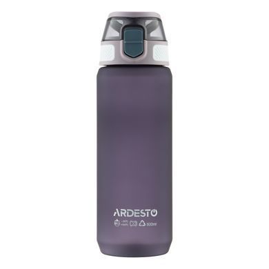 ARDESTO Бутылка для воды Matte 800мл, пластик, фиолетовый